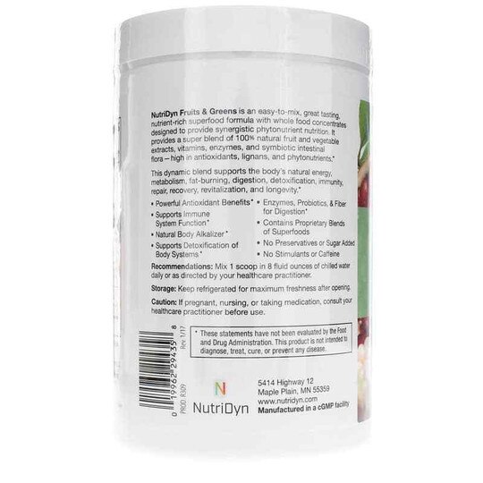 Fruits & Greens Daily Drink, ND